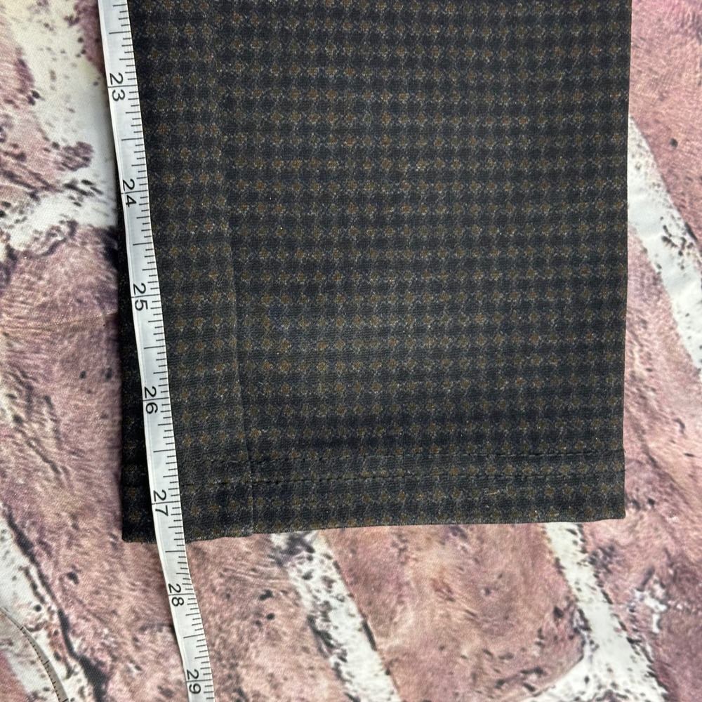 Sanctuary Womens Brown Black Micro Houndstooth Pull On Leggings Pants Size M - Picture 12 of 14